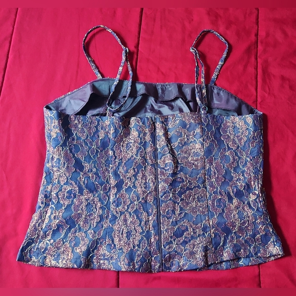 Women Evening 2 pieces Set Satin and Lace Jacket Mother of Bride Jacket Top - Picture 14 of 16